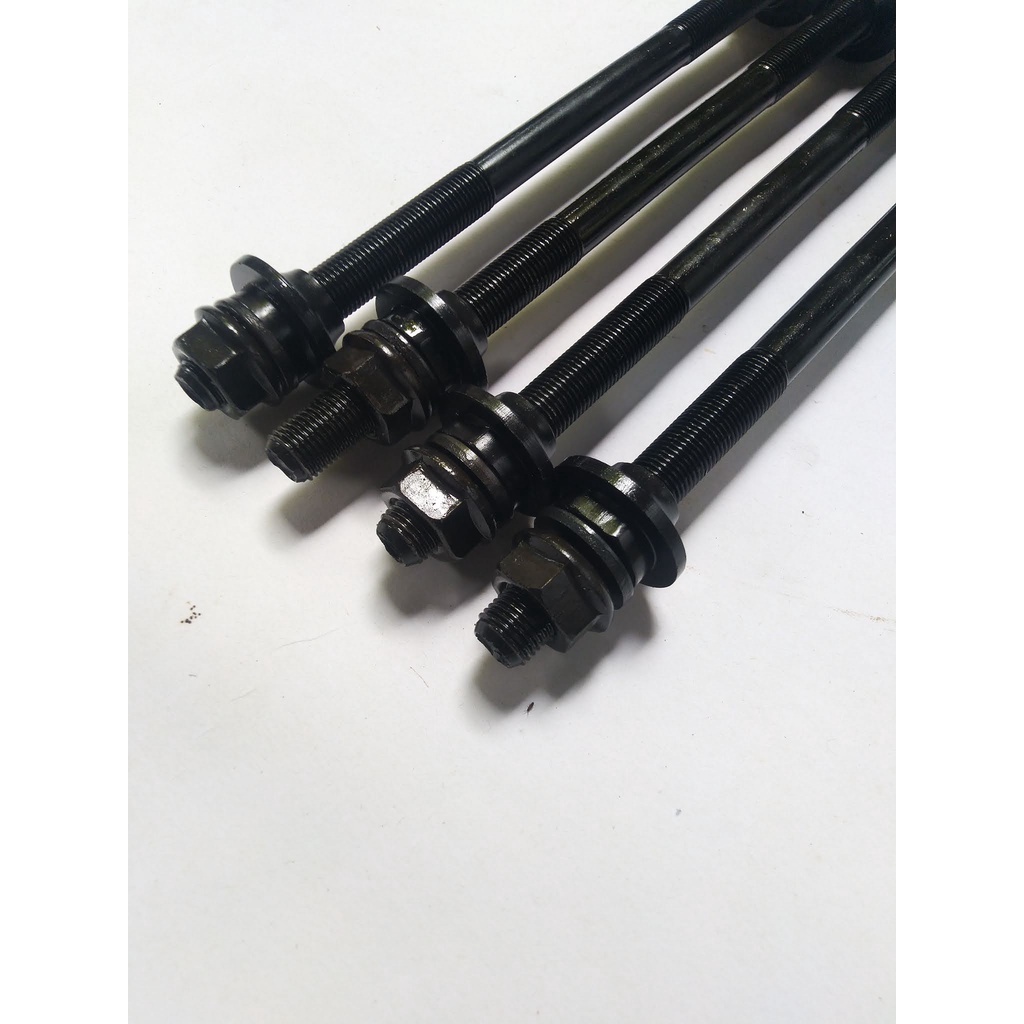 Bisa COD As Roda Belakang Sepeda MTB Pelor As Roda Belakang Rear Spindle Sepeda  Segera