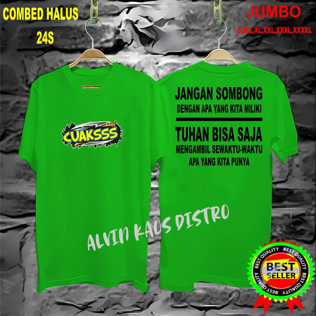 Cod/Kaos DB CUAKS JANGAN SOMBONG Kaos Terlaris Kualitas Terjamin Kaos Pria Distro Hits2022/Kaos Murah Kaos Cotton 30s Kaos katun/Kaos Bergambar Kaos Distro Kaos Pria Dan Wanita Kaos Kata2 Lucu Kaos Viral/Kaos Promo/Best Seller