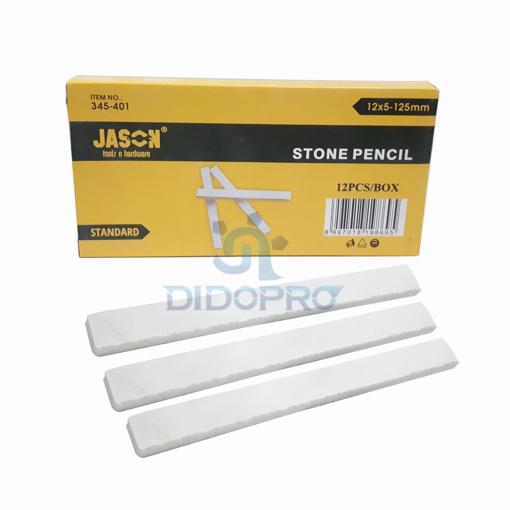 KAPUR BESI JASON STONE PENCIL 12 PCS