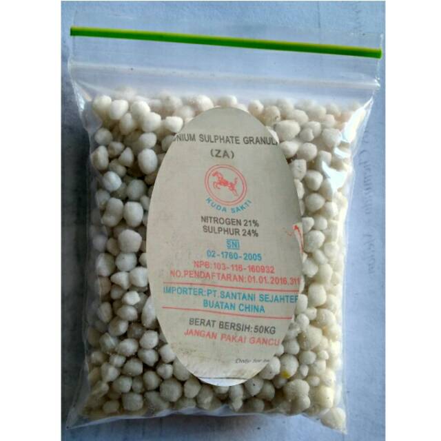 Pupuk ZA Kuda Sakti- Amonium sulft Granular - 500 gram