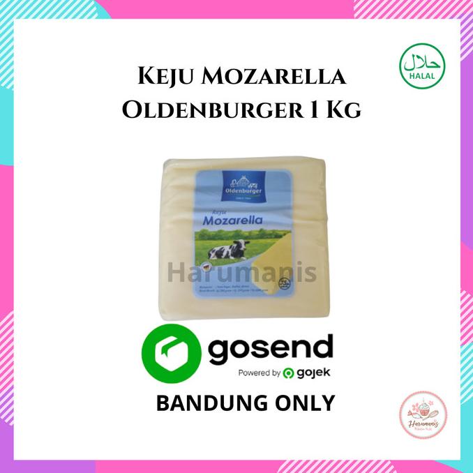 

(BISA COD) Keju Mozarella Oldenburger 1kg TERUJI Kode 880