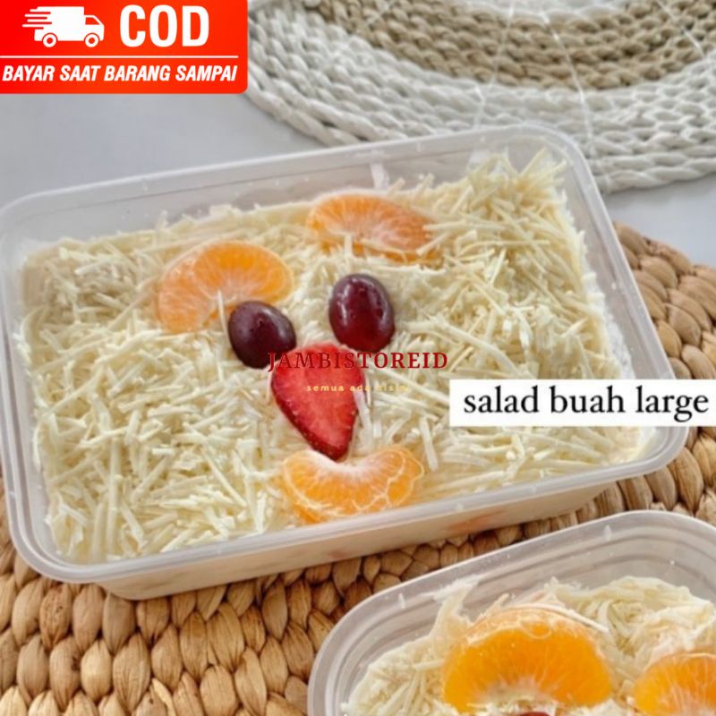 

(JAMBISTOREID) KHUSUS KOTA JAMBI JANGAN DIPESAN SEBELUM KONFIRMASI Salad Buah Premium Large Jambi