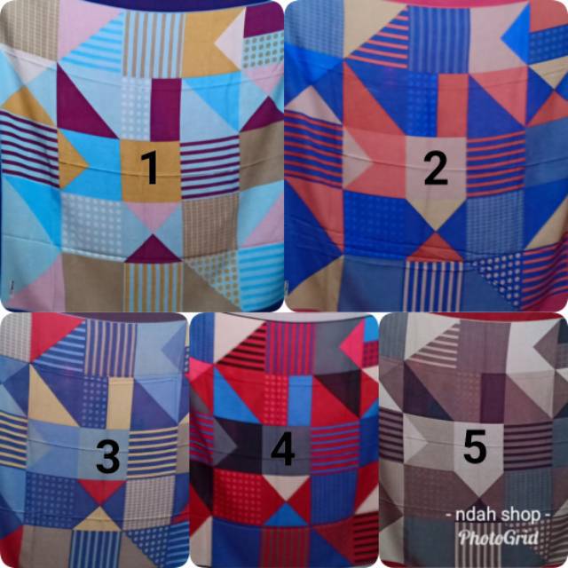 Promo kerudung chromic full motif bahan serat perancis azzura scarf