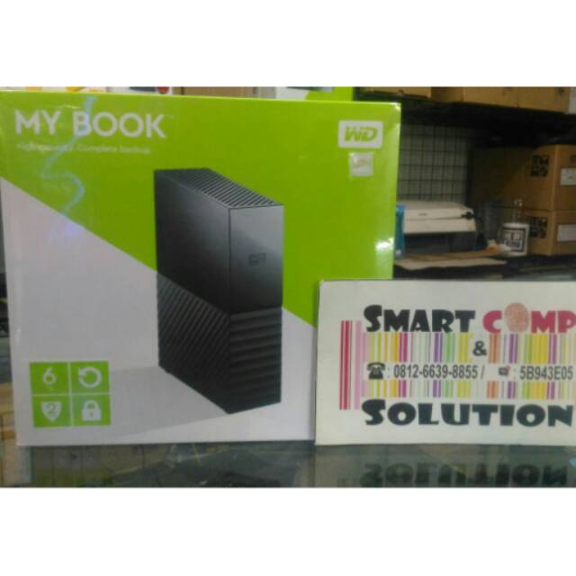 Harddisk (HDD) External My Book 6TB 3,5&quot;