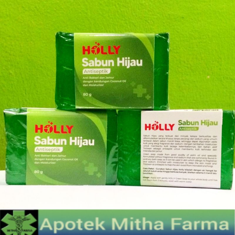 SABUN HIJAU HOLLY SABUN ANTISEPTIK