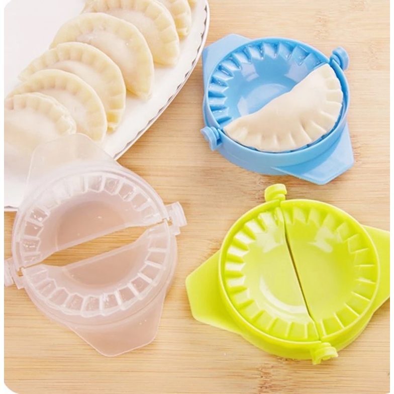 Cetakan Pastel Pangsit Dumpling Gyoza Alat Pembuat Pencetak Pie Mould Maker Kembang