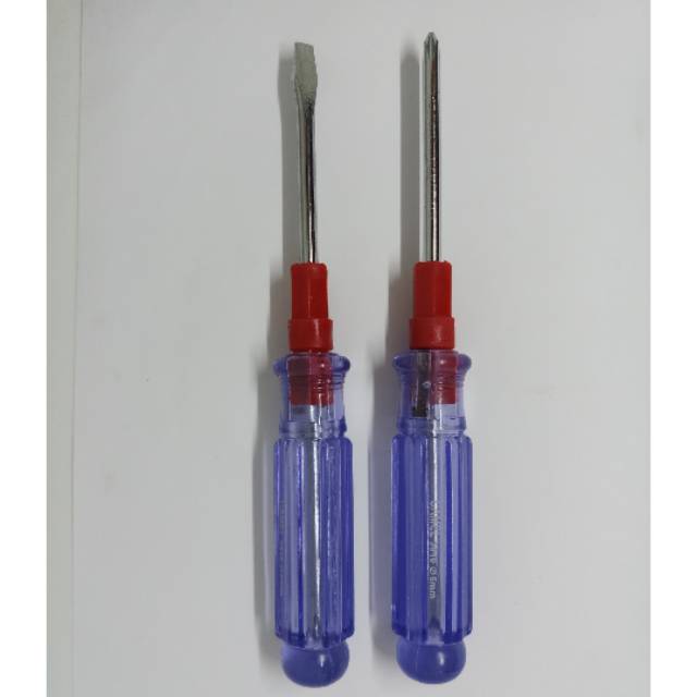 Obeng bb Transparan 6 × 75MM