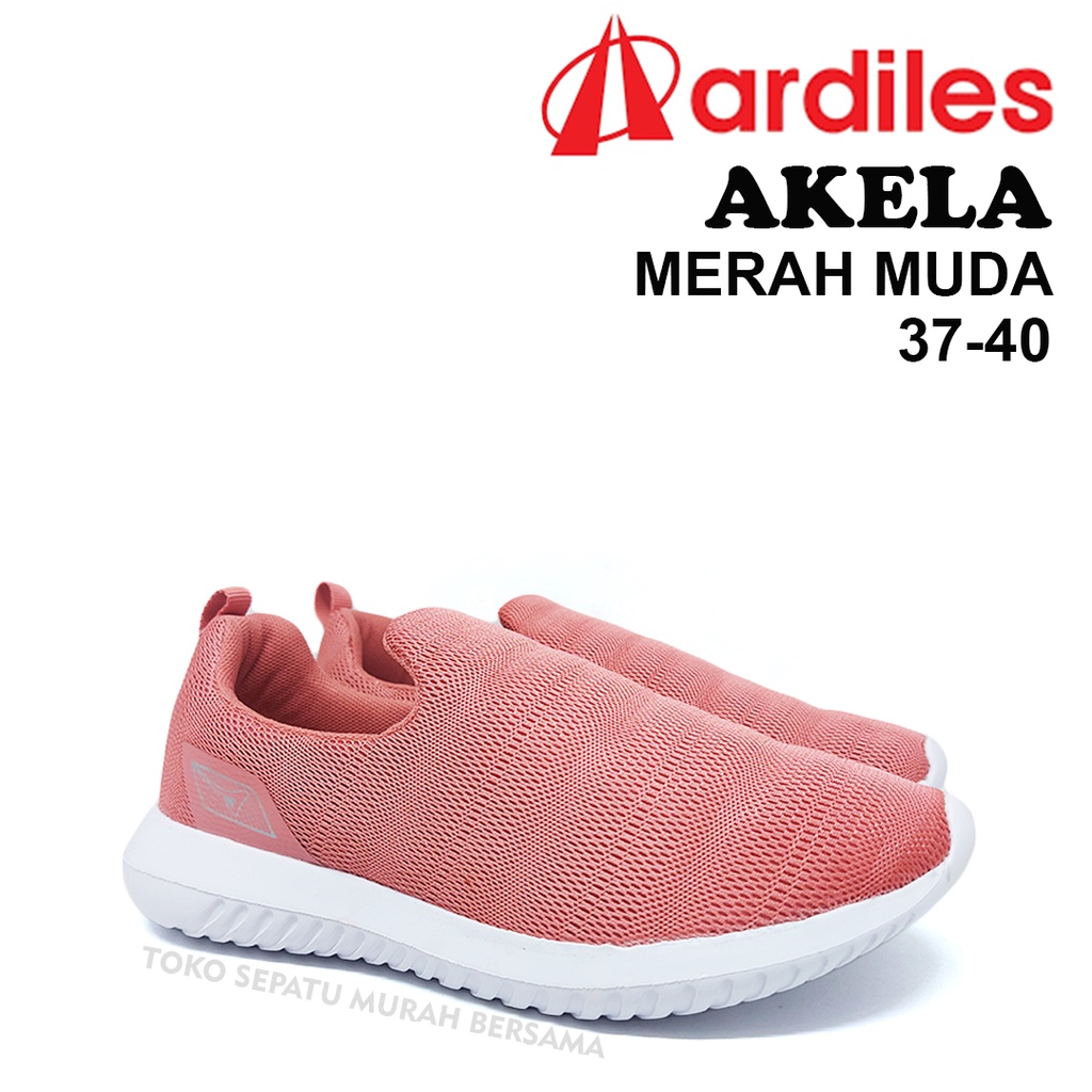 Sepatu Wanita ARDILES - AKELA - Size 37-40 - Sepatu Sneakers - Sepatu Slip On Wanita Kekinian - Sepa