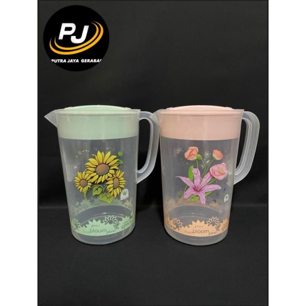 Eskan (Teko) Plastik Jumbo Green Leaf 5999 / Teko 4 Liter   Diva Green Leaf 5999