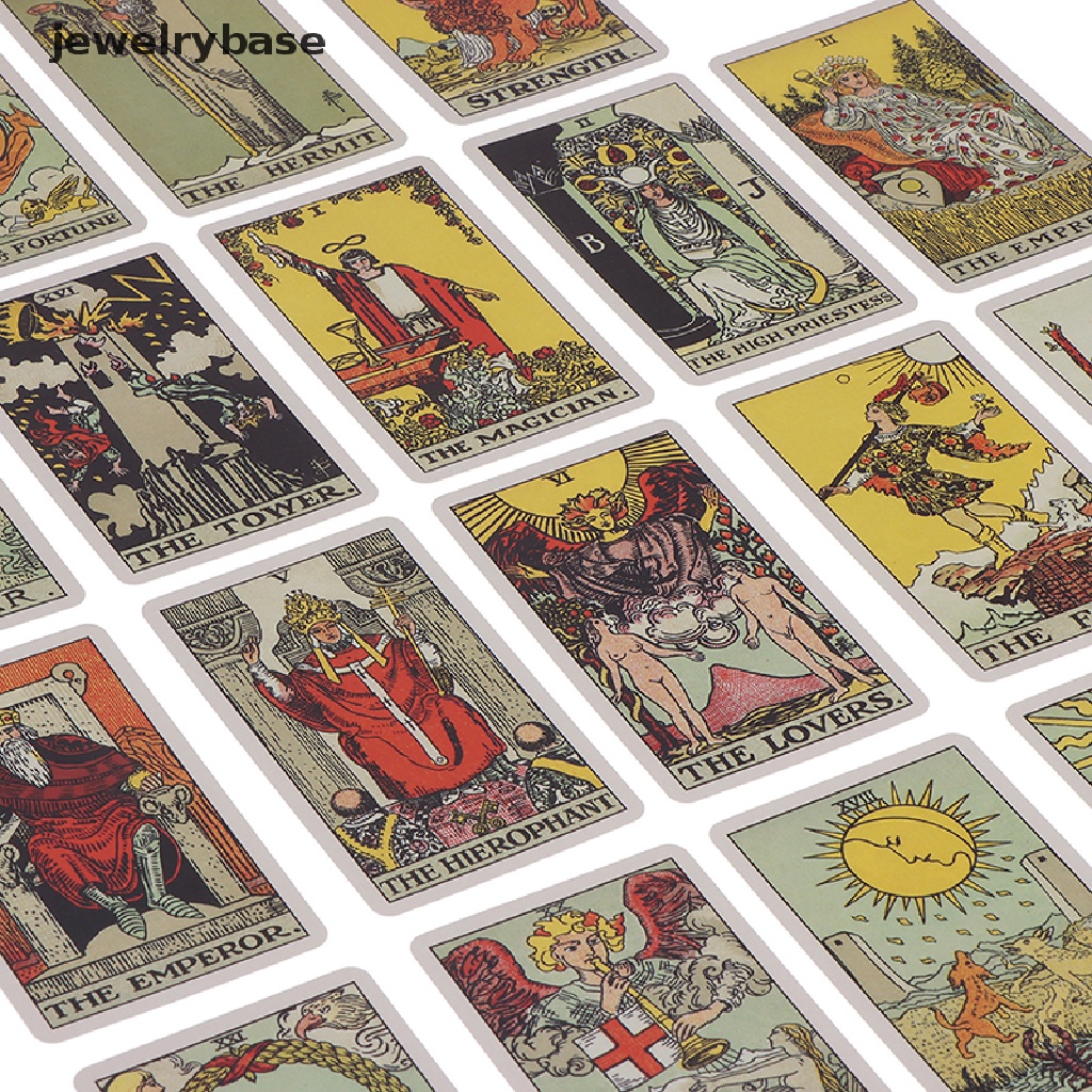 (jewelrybase) Kartu Tarot 1909 Rider Waite Smith