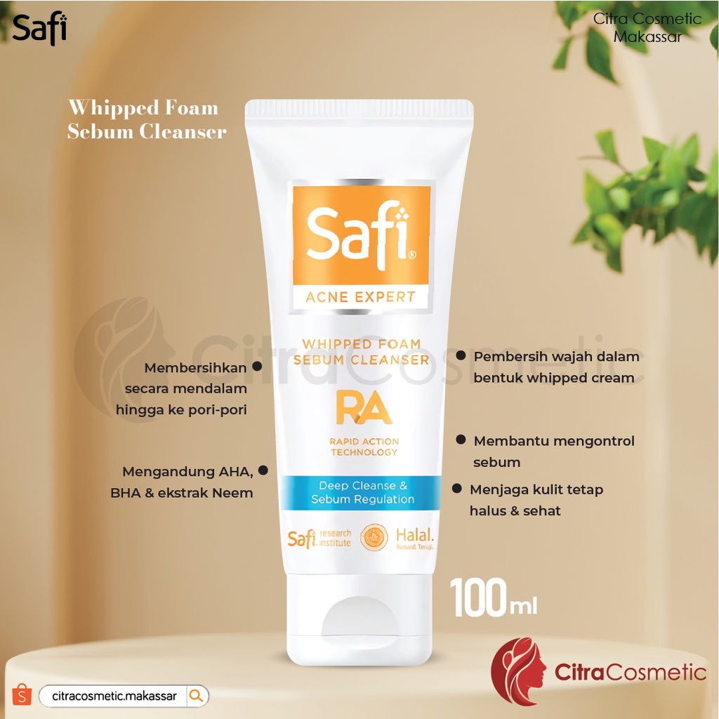 Safi Acne Expert Series | Acne Treatment Gel | Clarifying 2In1 Cleanser | Serum Control | Gel Moisturizer | Serum Cleanser