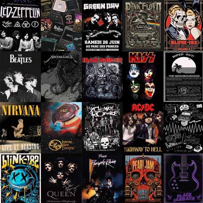 Jual poster band metal Shopee Indonesia