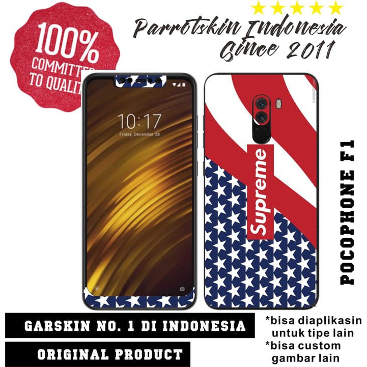 Garskin Xiaomi redmi note mi 1 2 3 4 5 s2 A1 Pocophone F1 Usa Supreme