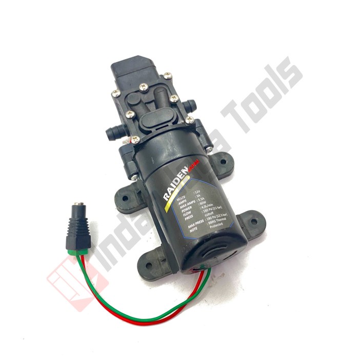RAIDEN Dinamo Pompa Air 12V DC 160 Psi Cuci Motor AC Sprayer Pump