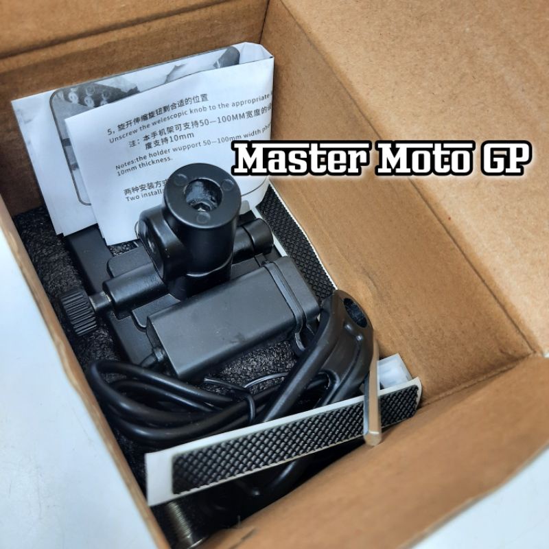 Holder hp motor Rizoma Holder Hp modif spion motor Holder Hp spion Usb Rizoma