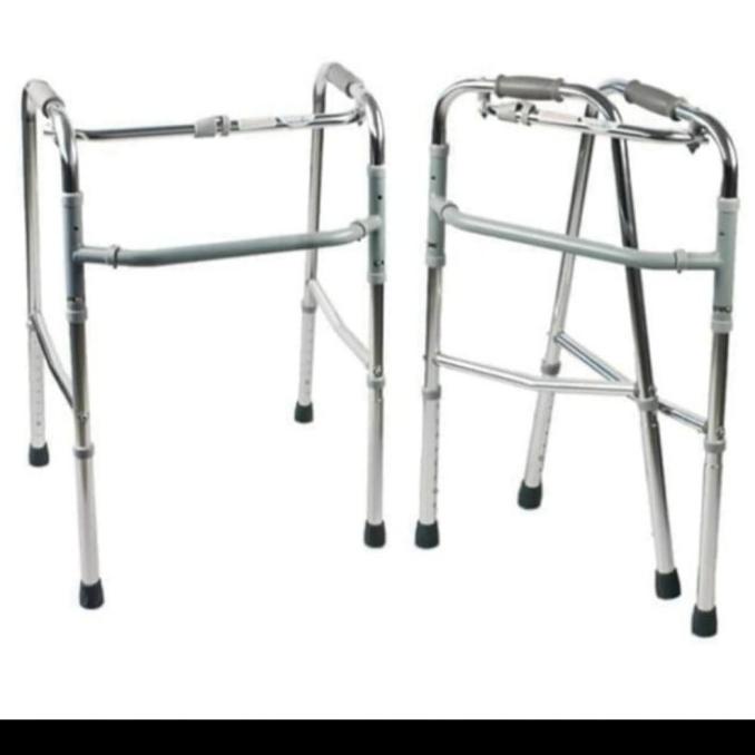 WALKER ALAT BANTU JALAN/ WALKER TANPA RODA/TONGKAT ALAT BANTU JALAN
