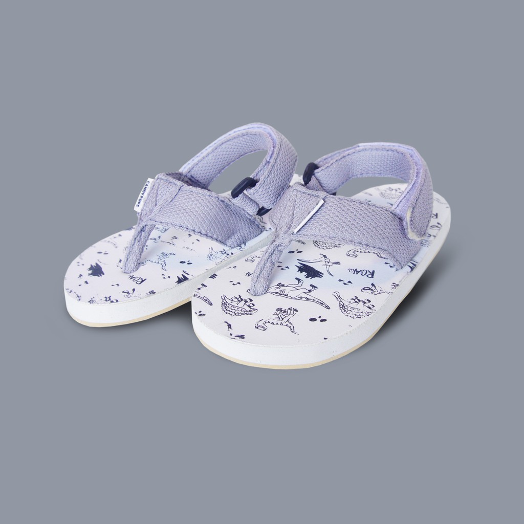 CANDYPOPS Sandal Jepit Anak Altin Dino Grey