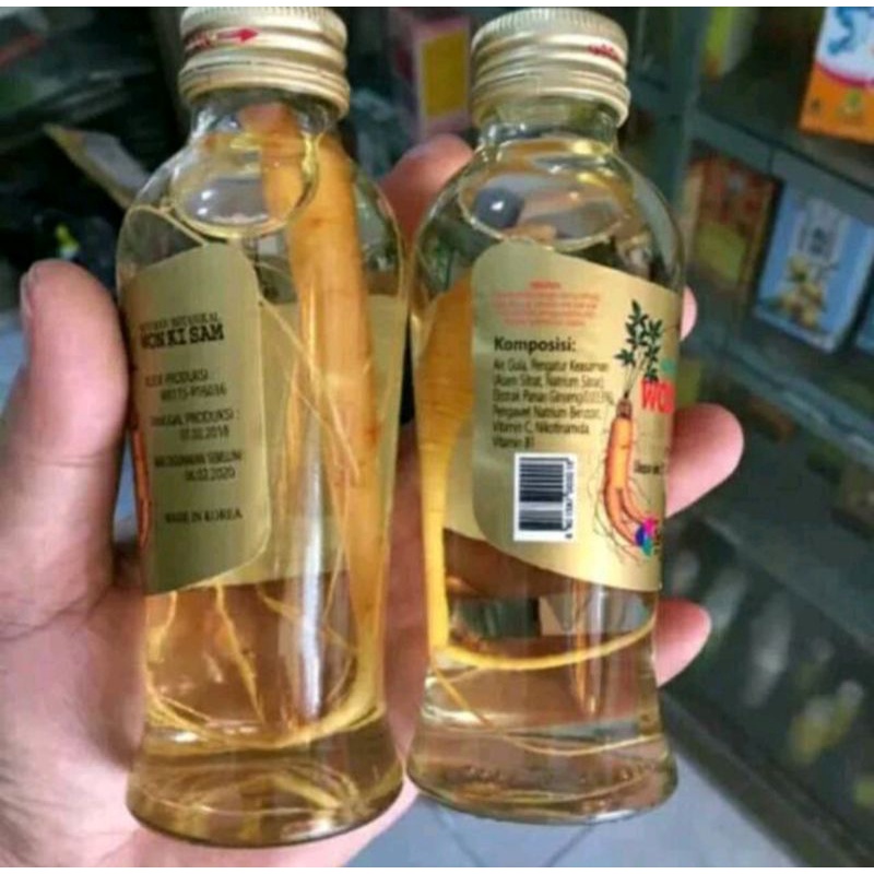 

minuman ginseng asli korea 120ml korea botanical