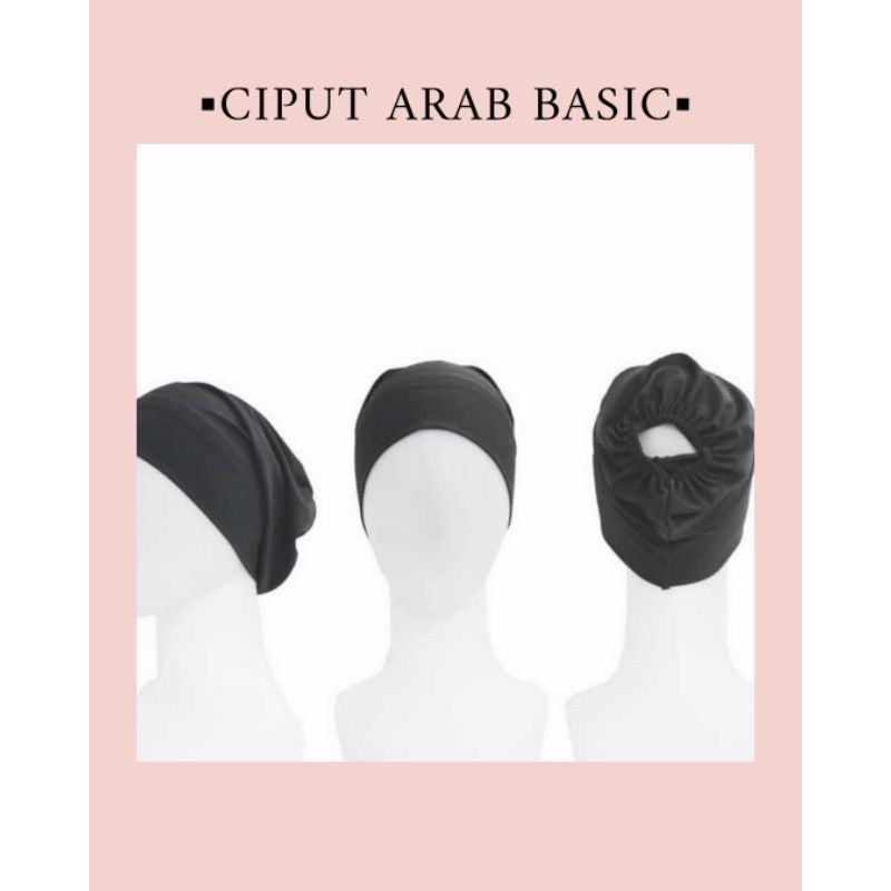 CIPUT ARAB BASIC BAHAN KAOS READY 11 WARNA / DALEMAN HIJAB JILBAB MURAH