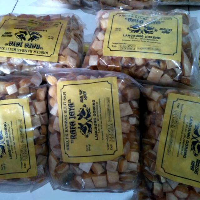 

Krecek rambak sapi kotak besar jajan lebaran