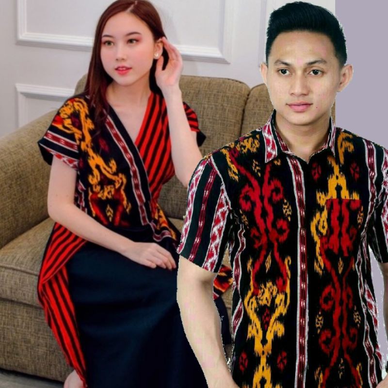 COUPLE DRES TERKINI AMIYA ANDIEN BATIK MODERN SONGKET