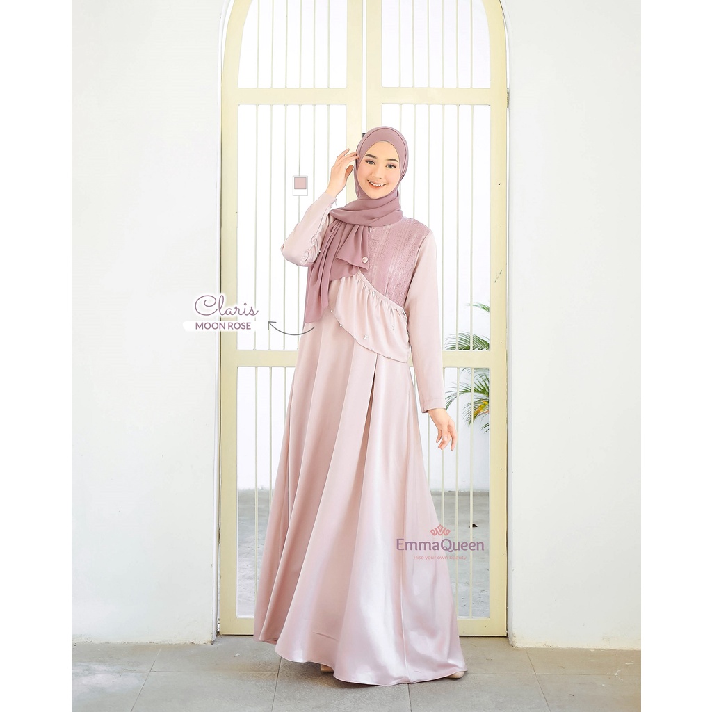 EmmaQueen - Dress Eid Adha Claris-Moon Rose