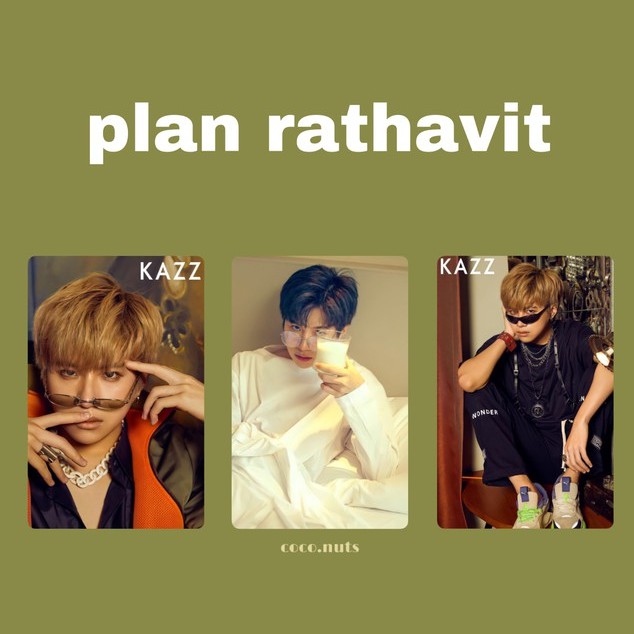 THAI ACTOR PHOTOCARD PLAN RATHAVIT