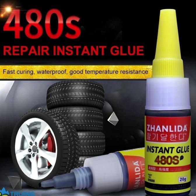 PROMO 480s Lem Karet Super Glue Untuk Perbaikan Ban Mobil / Trk