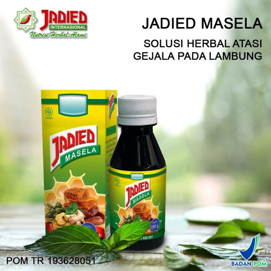 

Madu Jadied Sehat Lambung / Obat Herbal Asam Lambung, Maag, Diare / Jadied Masela