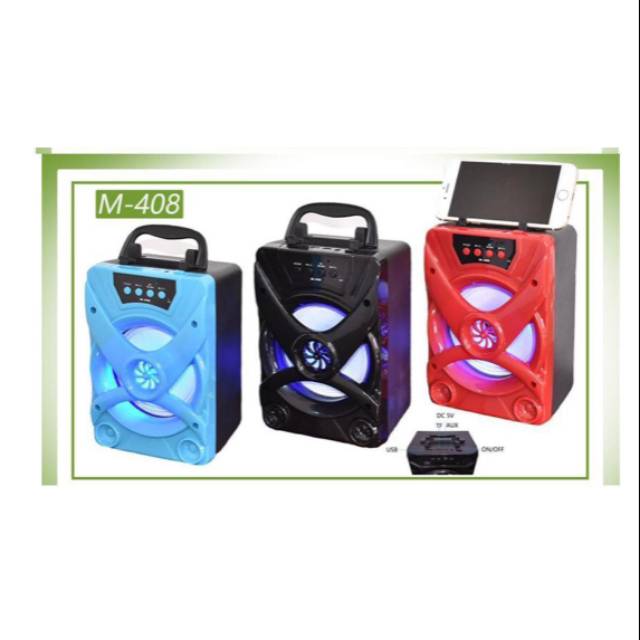 Jual Speaker Bluetooth,music box,speaker aktif M408,M301 Shopee Indonesia