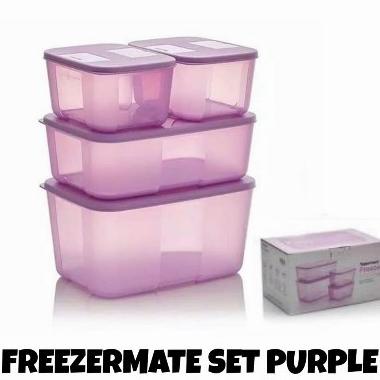 siap kirim] Freezermate FREEZERMATE Set purple @#TUPPERWARE#