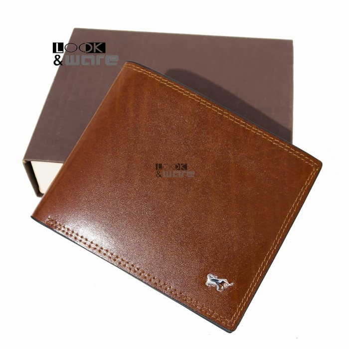 Coklat Import - Dompet Pria Wbb05 / Wallet Import Coklat Braun Buffel