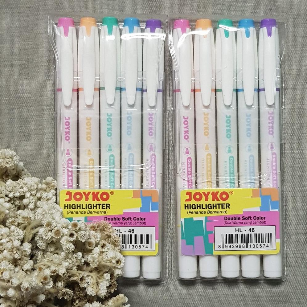 

Joyko Highlighter Double Soft Color Murah