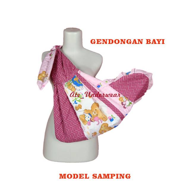 AT133-Gendongan Bayi Pinggir Besar/Alat gendong bayi model samping