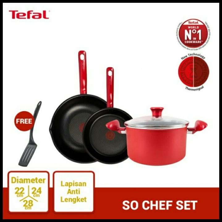 Tefal Panci / Wajan So Chef Set 1