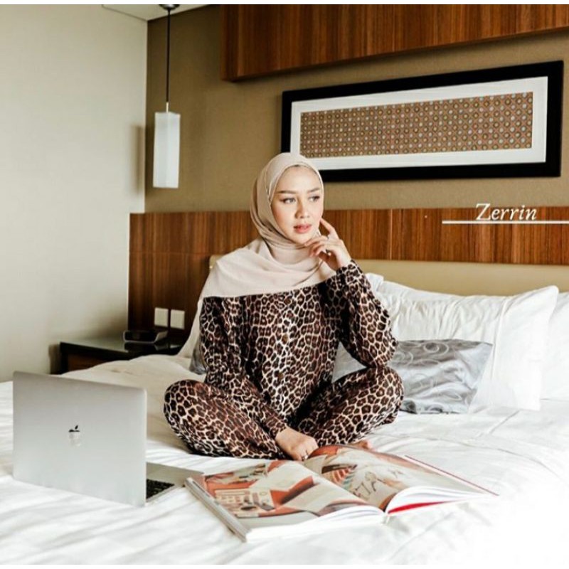 NEW OneSet Pajamas Leopard Alunicorn.id All Size