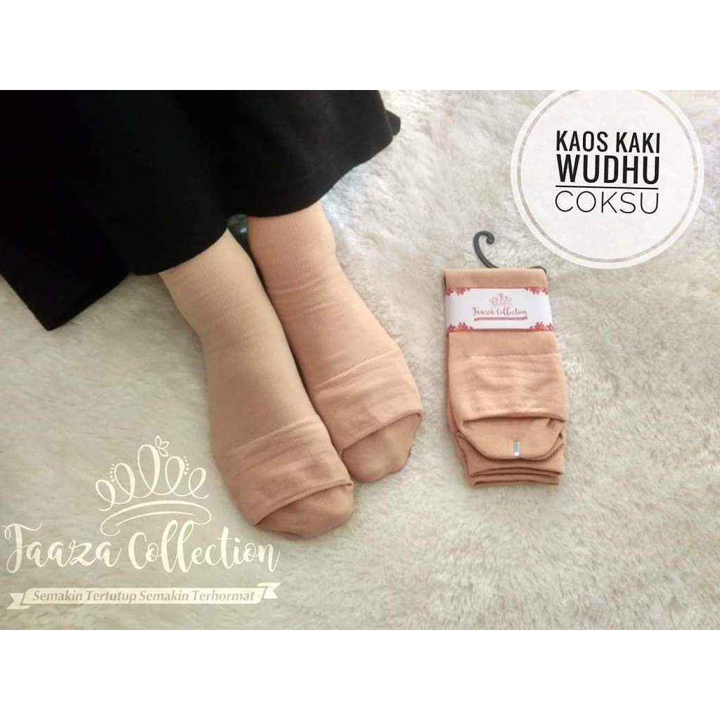 KAOS KAKI WUDHU HENNA SPANDEK TEBAL