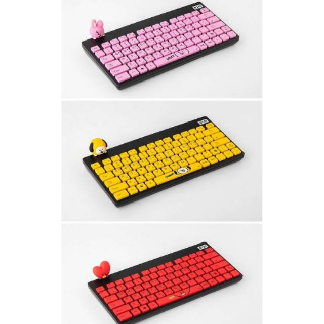 [DP / PRE ORDER] Wireless Keyboard BT21 ROYCHE