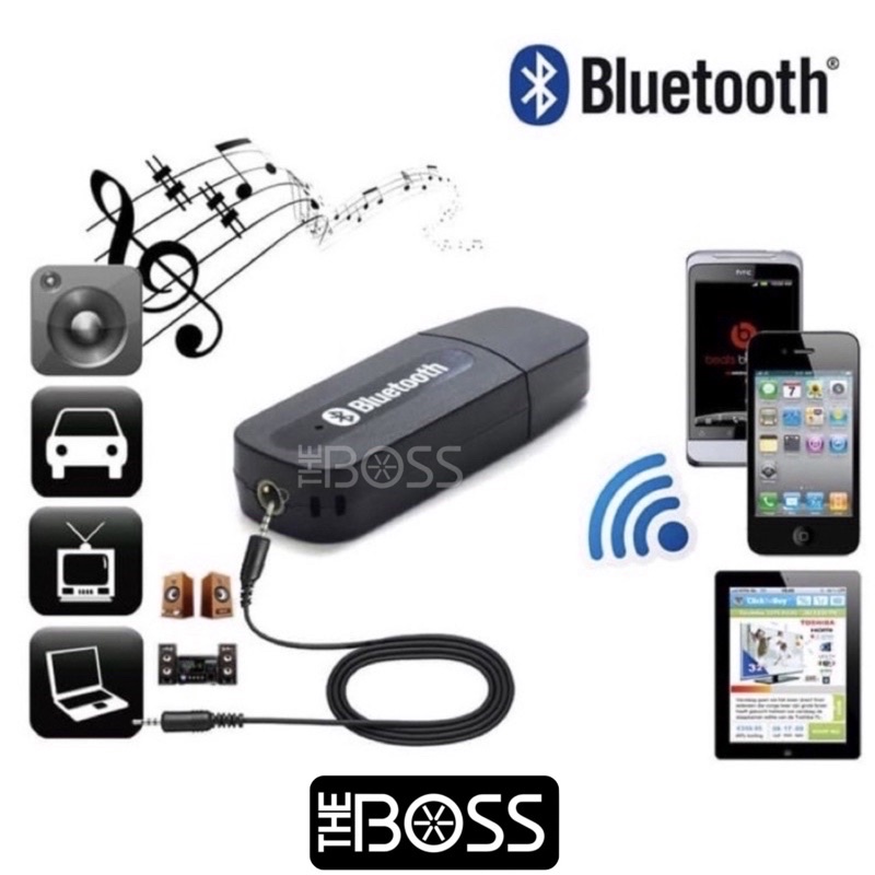 Audio Bluetooth Receiver CK 02 / BT 360 USB SALON Murah