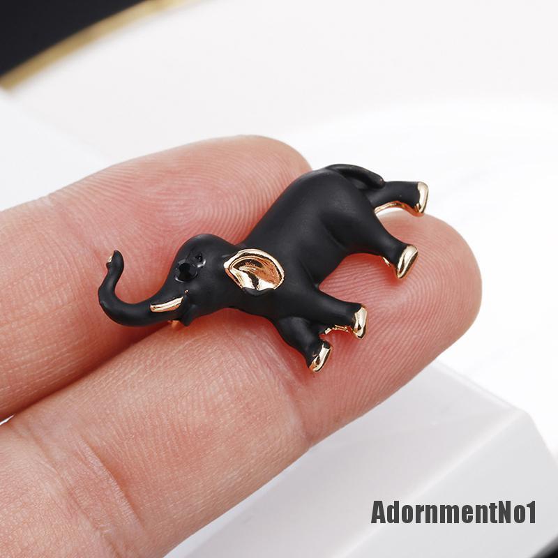 (Adornmentno1) Bros Pin Enamel Bentuk Gajah Untuk Wanita