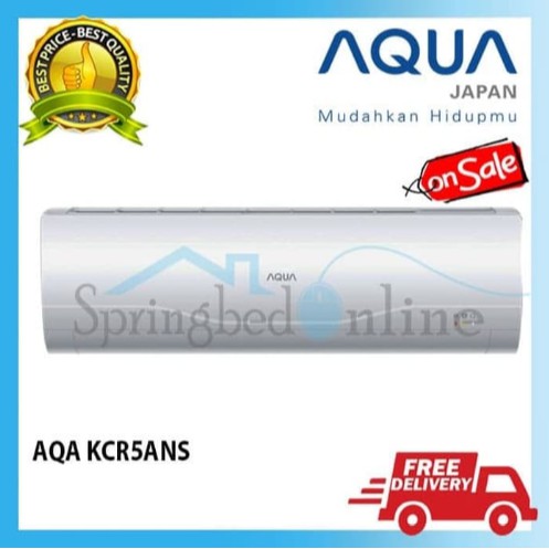 AC AQUA AQA-KCR5ANS 0.5 PK - AC SPLIT AQUA STANDART Garansi Resmi