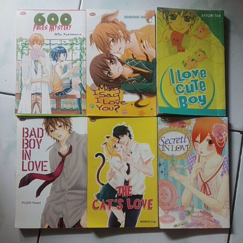 

PROMO MURAH PAKET KOMIK SERIAL CANTIK ONE SHOT (10 / 25 / 50 )