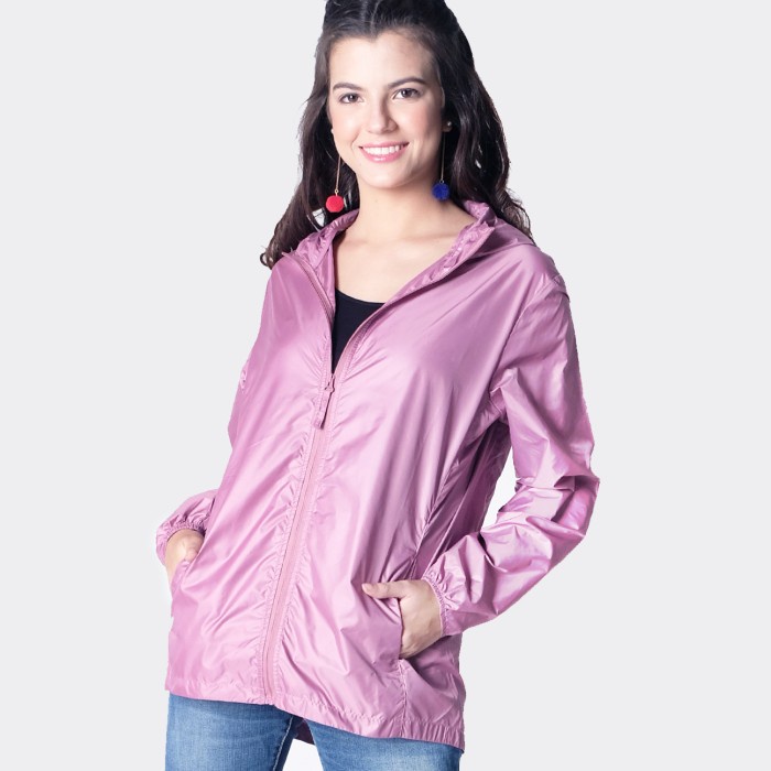 Jaket Wanita Jaket Wanita / Adenium Pink Jacket 34331D8PK - Ninety Degrees - S(F6W7) Hoodie Wanita K