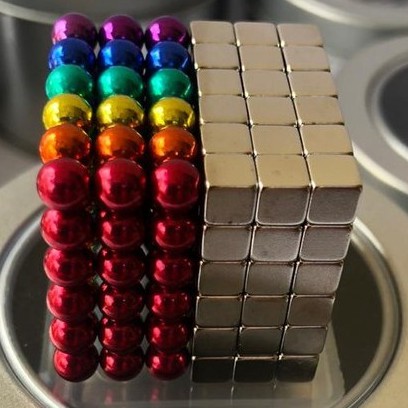 Magnet Nikelcube dan bola magnet 5mm