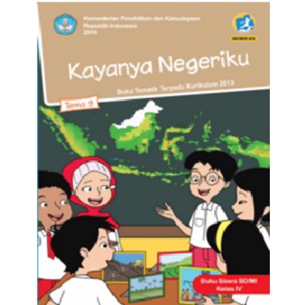 

Kelas 4 Siswa - Buku Tematik Terpadu K.13 Tema 9 Kayanya Negeriku Semester 2