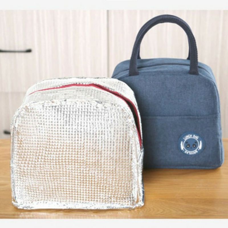 ~ PIYOSHI08 ~ Tas Bekal Kantor Sekolah Anak Penyimpanan ASI Motif &amp; Polos Panda / Cooler Lunch Bag PD123