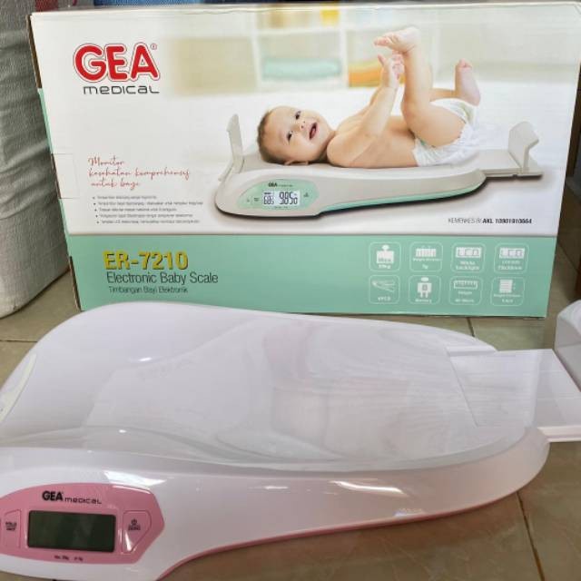 Timbangan Bayi Digital Gea Er 7210/Timbangan Gea Er7210