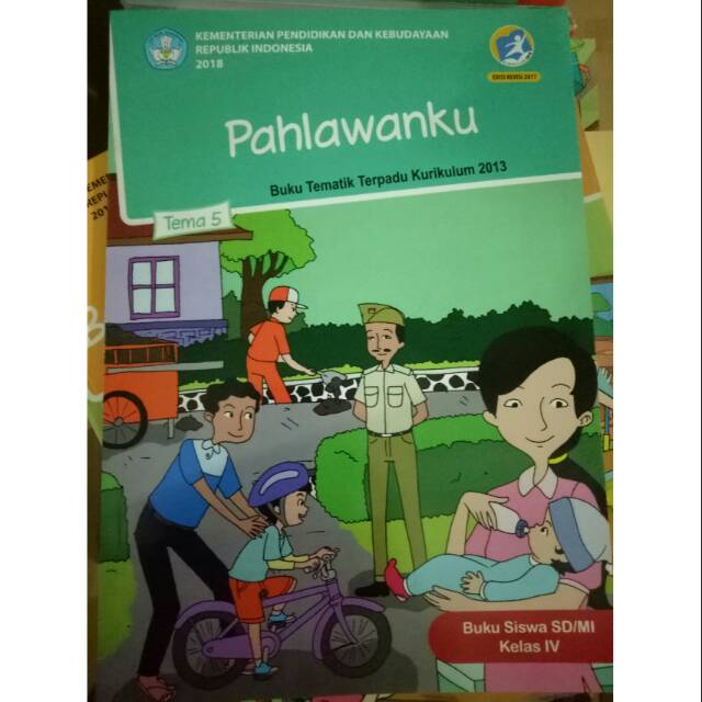 Jual Buku Siswa Tematik K13 Kelas 4 Tema 5 Pahlawanku Revisi 2017 Shopee Indonesia 0568