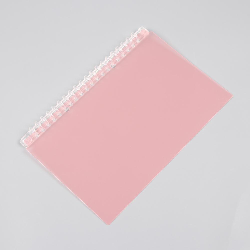 Nanas A5/B5 Loose-leaf Cover Baru Aksesori File Folder Plastik20/26Lubang Ring Binder Bening