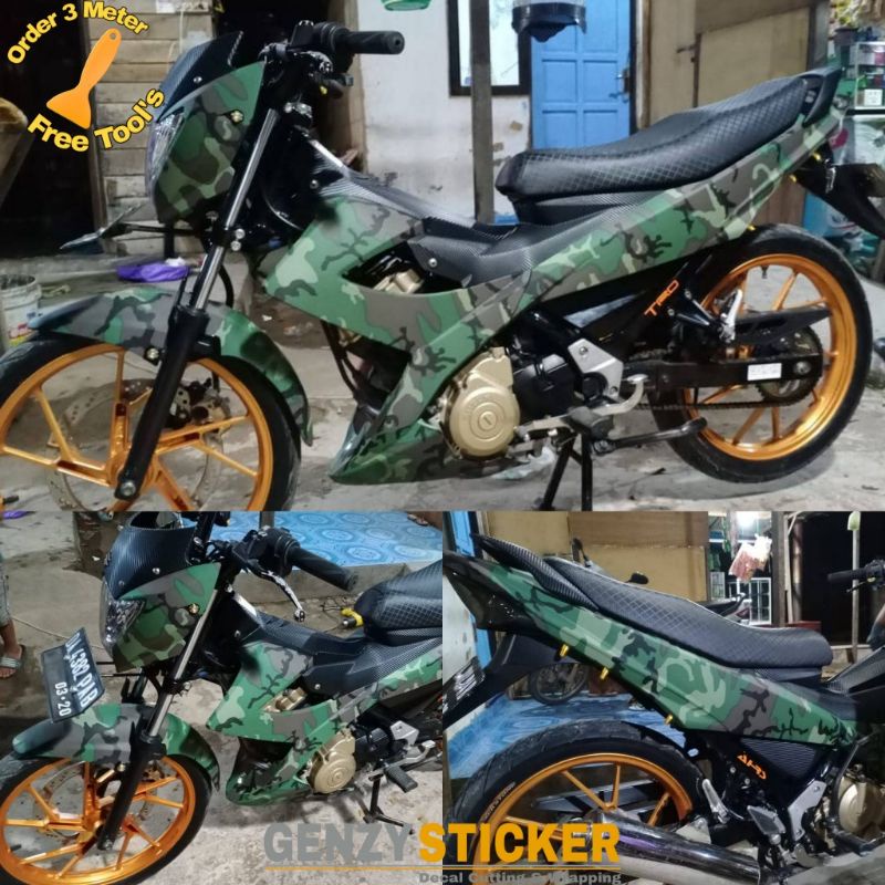 stiker skotlet army military sticker scotlite doreng tni